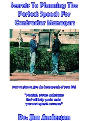 cover image of Secrets to Planning the Perfect Speech for Contractor Managers